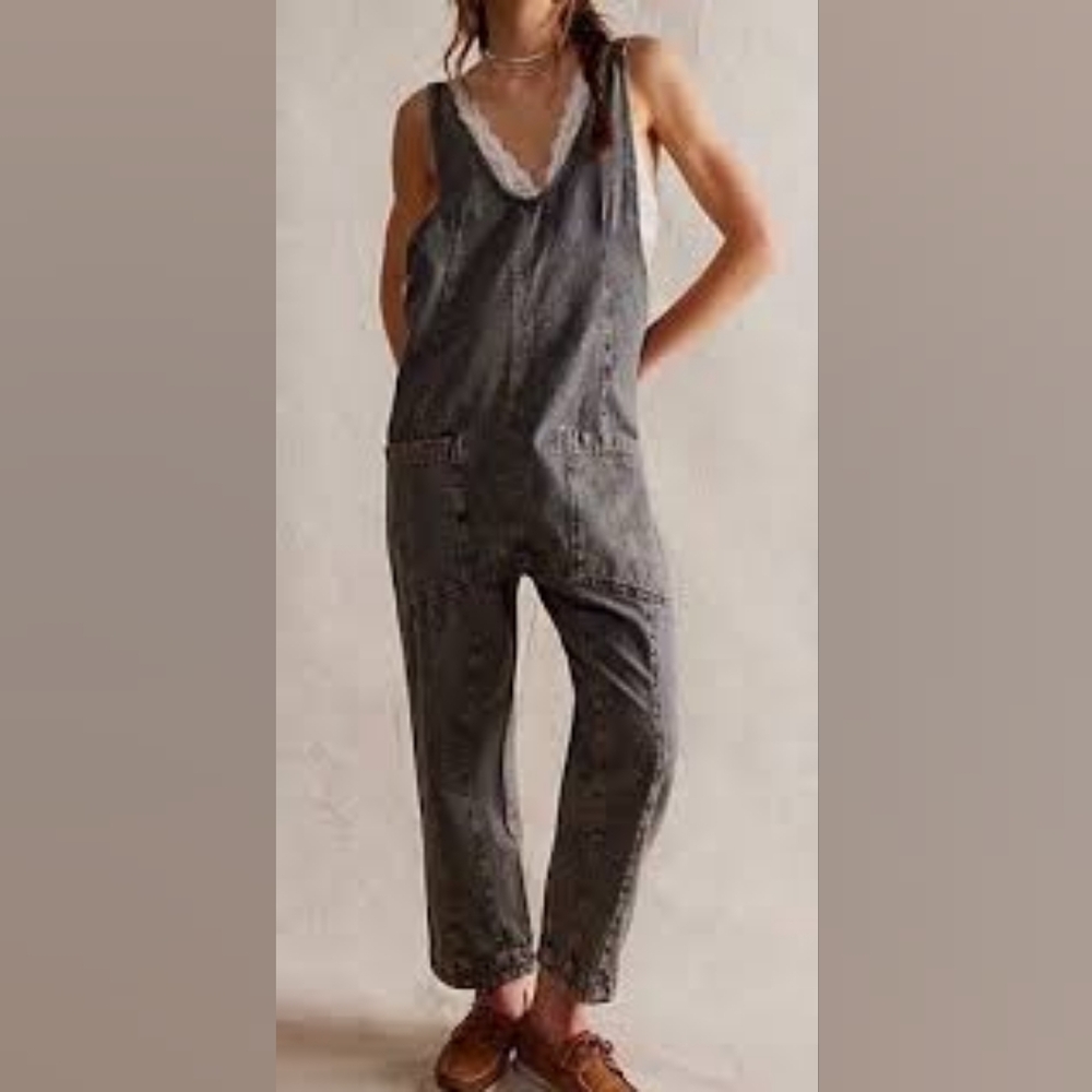 Free People High Roller Overalls